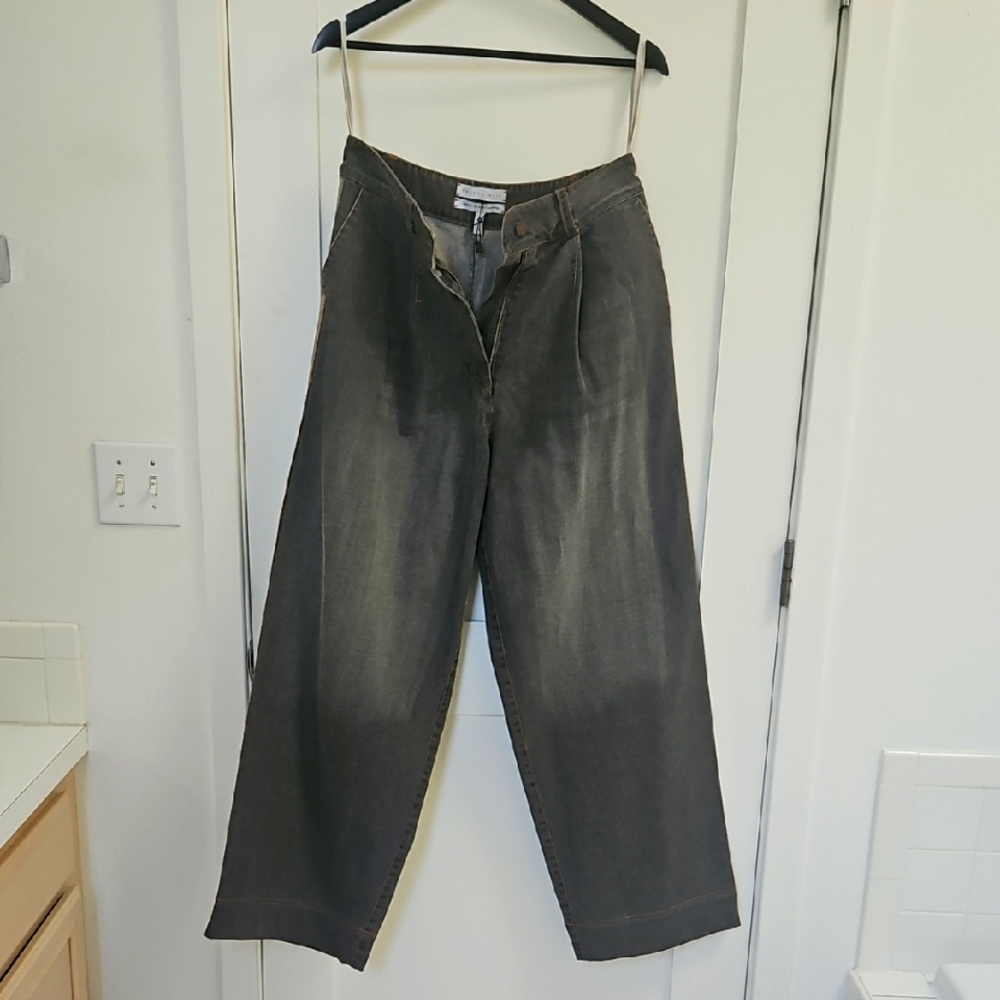 Sandra Weil Charcoal Denim Pants